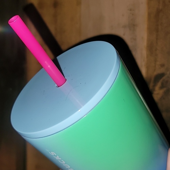 Starbucks Metal Multicolour Gradient Tumbler Cup Venti - Picture 6 of 9